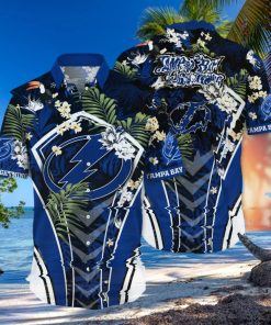 Tampa Bay Lightning NHL Hawaiian Shirt Festivals Aloha Shirt