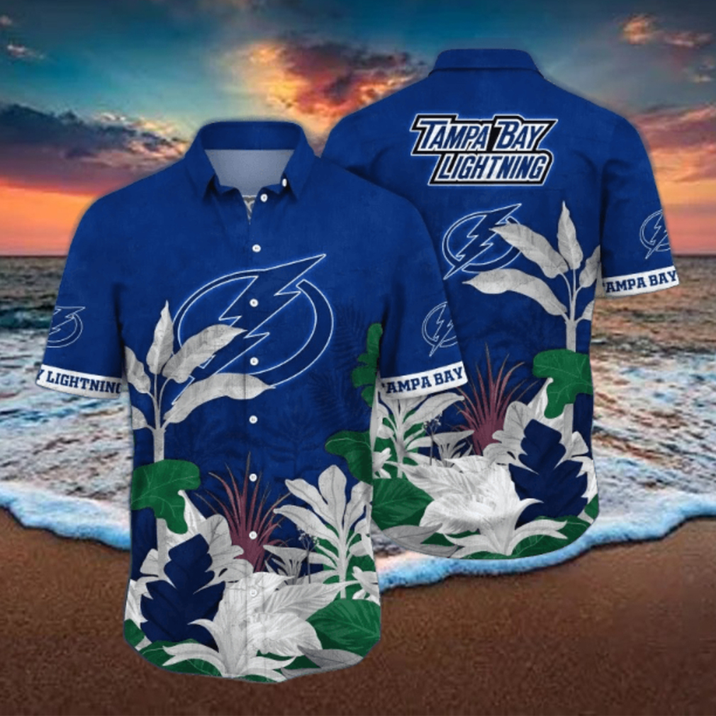 Tampa Bay Lightning NHL Hawaiian Shirt Tampa Bay Lightning NHL Hawaiian Shirt