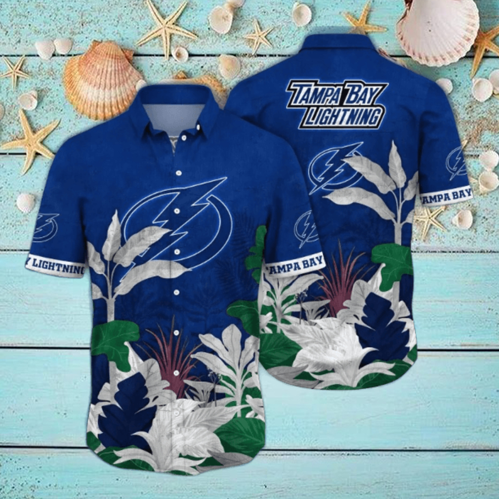 Tampa Bay Lightning NHL Hawaiian Shirt Tampa Bay Lightning NHL Hawaiian Shirt