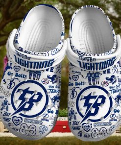 Tampa Bay Lightning NHL Sport Crocs Crocband Clogs Shoes Comfortable For Men Women and Kids – Footwearelite Exclusive