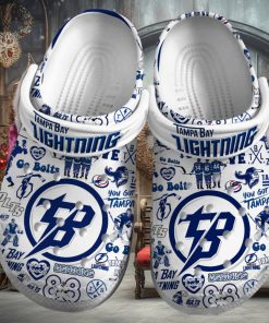 Tampa Bay Lightning NHL Sport Crocs Crocband Clogs Shoes Comfortable For Men Women and Kids – Footwearelite Exclusive