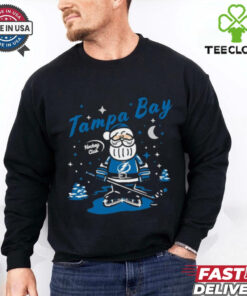 Tampa Bay Lightning Santa Claus Christmas 2024 shirt
