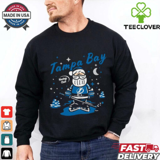 Tampa Bay Lightning Santa Claus Christmas 2024 shirt
