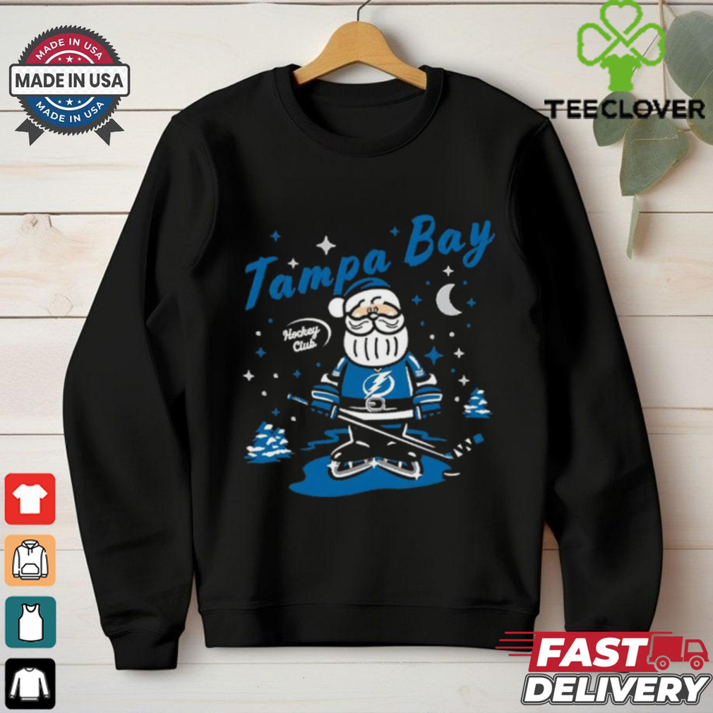Tampa Bay Lightning Santa Claus Christmas 2024 shirt Tampa Bay Lightning Santa Claus Christmas 2024 shirt