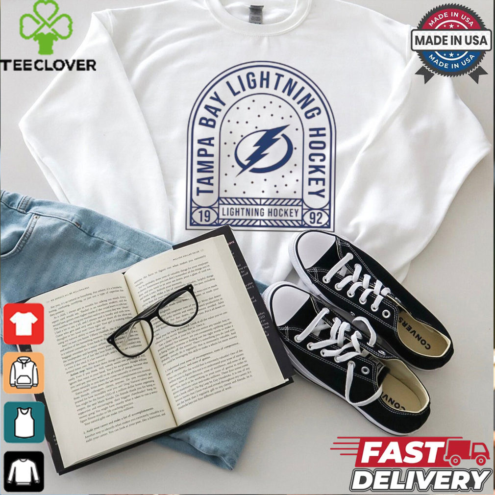 Tampa Bay Lightning Uphill Stained Glass T Shirt Tampa Bay Lightning Uphill Stained Glass T Shirt