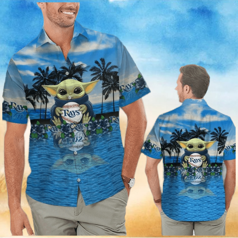 Tampa Bay Rays And Baby Yoda Hawaiian Shirt