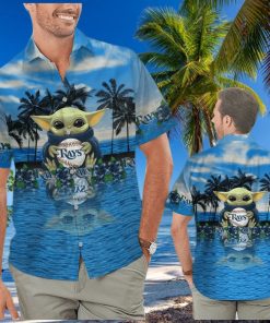 Tampa Bay Rays And Baby Yoda Hawaiian Shirt