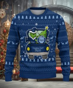Tampa Bay Rays Christmas Sweater Grinch Driving Funny Gift Fans