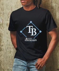 Tampa Bay Rays Fanatics Branded Black 2023 Postseason Around The Horn Shirt