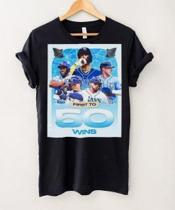 Tampa Bay Rays First To 50 Wins Shirt