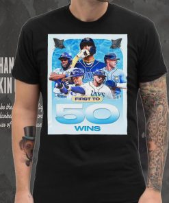 Tampa Bay Rays First To 50 Wins Shirt