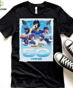 Tampa Bay Rays First To 50 Wins Shirt