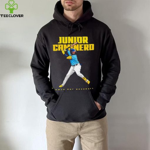 Tampa Bay Rays Junior Caminero Swing Pose hoodie, sweater, longsleeve, shirt v-neck, t-shirt