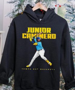 Tampa Bay Rays Junior Caminero Swing Pose hoodie, sweater, longsleeve, shirt v-neck, t-shirt