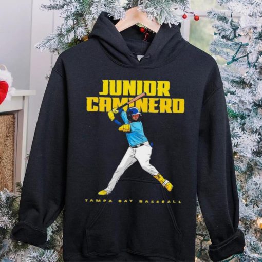 Tampa Bay Rays Junior Caminero Swing Pose hoodie, sweater, longsleeve, shirt v-neck, t-shirt