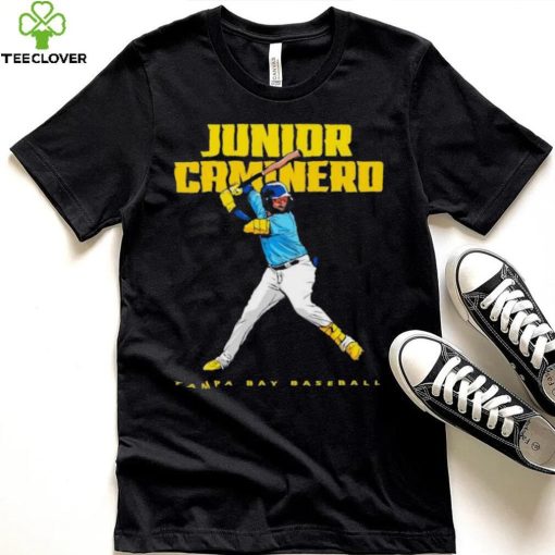 Tampa Bay Rays Junior Caminero Swing Pose hoodie, sweater, longsleeve, shirt v-neck, t-shirt