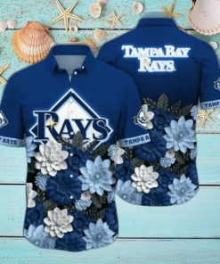 Tampa Bay Rays MLB Flower Hawaii Shirt And Tshirt For Fans