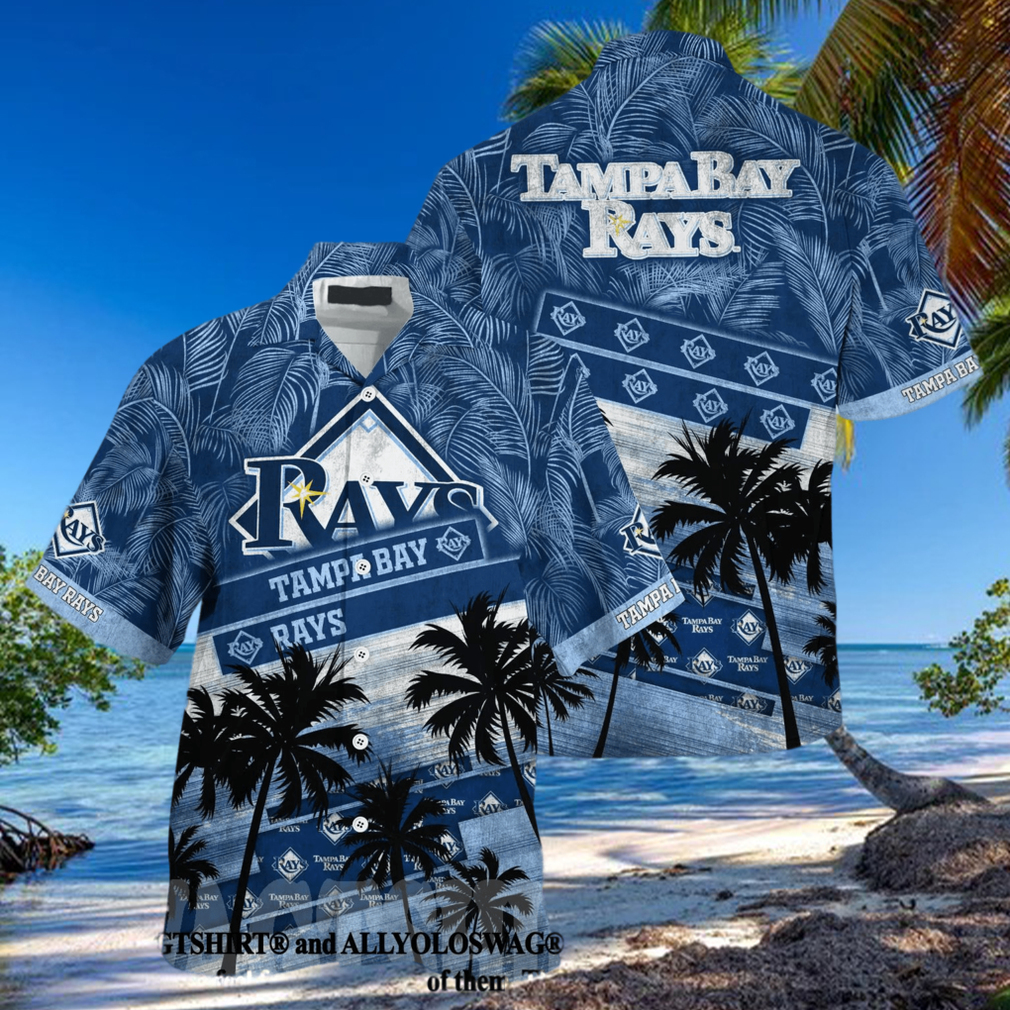 Tampa Bay Rays Palm Tree AOP Hawaiian Shirt For Men And Women Gift