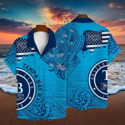 Tampa Bay Rays Major League Baseball All Over Print Hawaiian Shirt Beach Lover Men And Women Gift