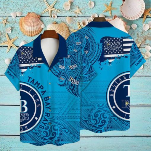 Tampa Bay Rays Major League Baseball All Over Print Hawaiian Shirt Beach Lover Men And Women Gift