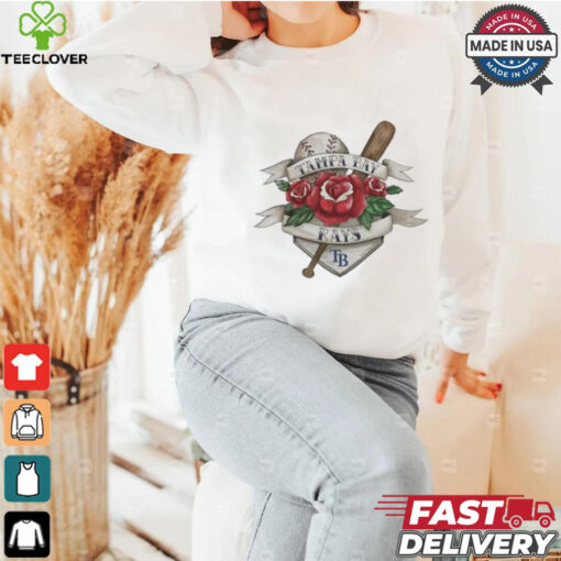 Tampa Bay Rays Tattoo Rose 2024 Shirt