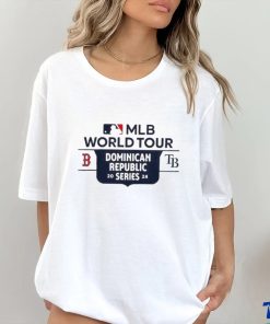 Tampa Bay Rays Vs Boston Red Sox 2024 Mlb World Tour Dominican Republic Series T Shirt