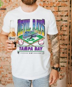 Tampa Bay Rays White Franklin Shot T Shirt