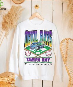 Tampa Bay Rays White Franklin Shot T Shirt
