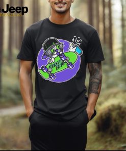 Tampa Bay Rays cat skateboarding shirt