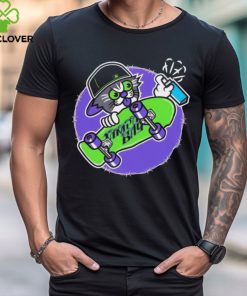 Tampa Bay Rays cat skateboarding shirt