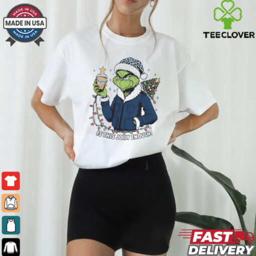 Tampa Bay Rays x Santa Grinch Is This Jolly Enough Merry Christmas Shirt