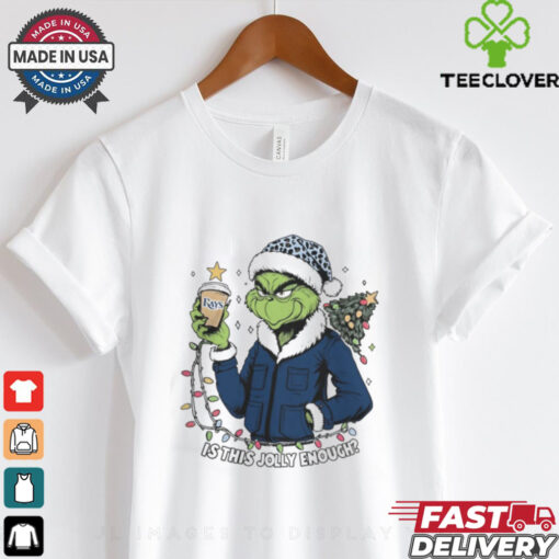 Tampa Bay Rays x Santa Grinch Is This Jolly Enough Merry Christmas Shirt
