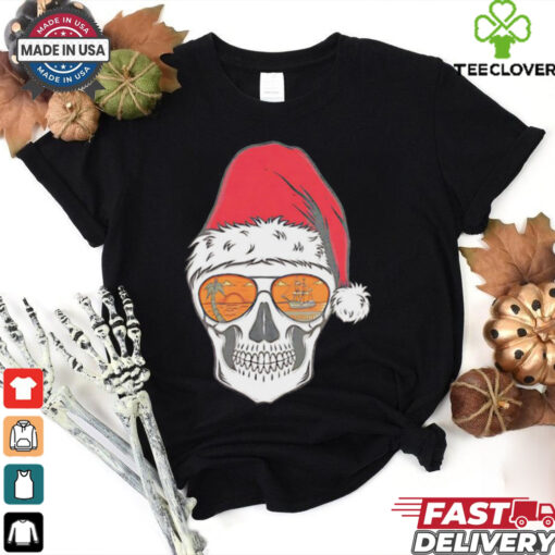 Tampa Bay Santa skull Christmas shirt