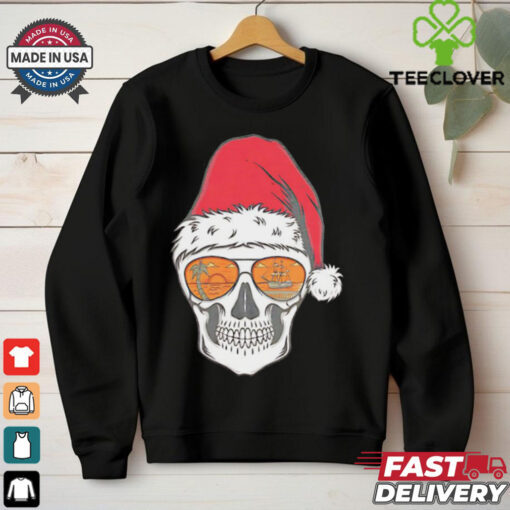 Tampa Bay Santa skull Christmas shirt