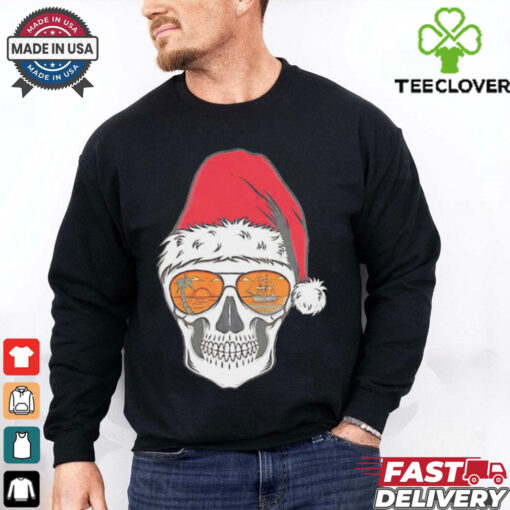 Tampa Bay Santa skull Christmas shirt