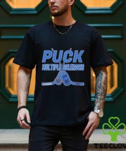 Tampa Bay lightning 2023 puck multiple sclerosis t shirt 1 Tampa Bay lightning 2023 puck multiple sclerosis t shirt