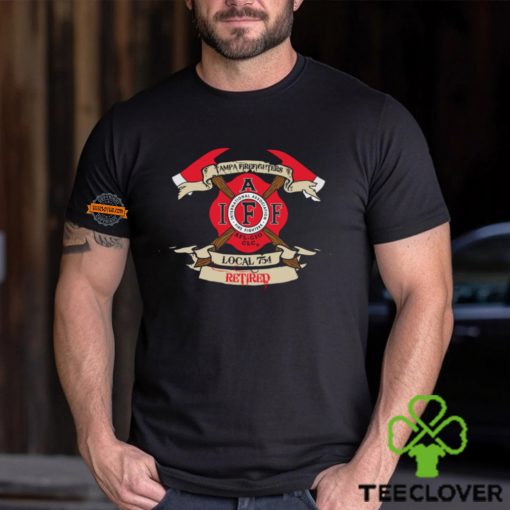 Tampa Firefighters Retired Decal Shirt