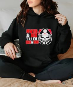 Tampa bay buccaneers pewter and red till I’m cold and dead T shirt