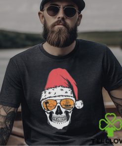 Tampa bay santa skull holiday for the bay clothing co T hoodie, sweater, longsleeve, shirt v-neck, t-shirt