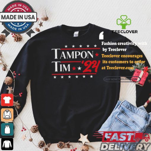Tampon Tim 2024 Vice President Tim Walz T Shirt