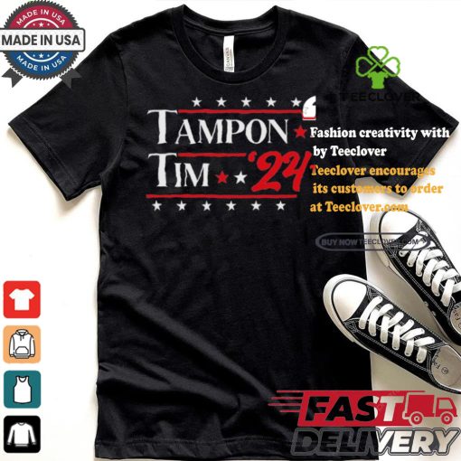 Tampon Tim 2024 Vice President Tim Walz T Shirt