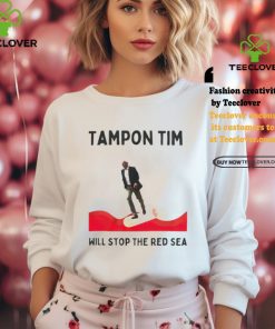 Tampon Tim Tim Walz will stop the red sea shirt