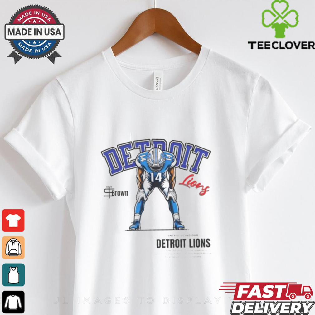 Tan St. Brown Detroit Lions shirt Tan St. Brown Detroit Lions shirt