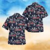 Heart Pattern Virginia Cavaliers Custom Name Hawaiian Shirt