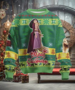 Tangled Mother Hug Christmas Playful Friends Ugly Christmas Sweater