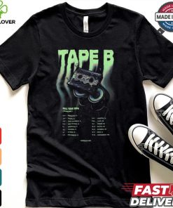 Tape B Fall Tour 2024 Poster Shirt