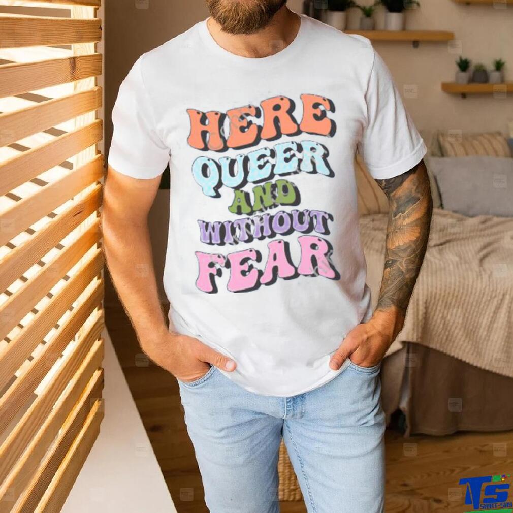 Target Store Here Queer And Without Fear Shirt Target Store Here Queer And Without Fear Shirt