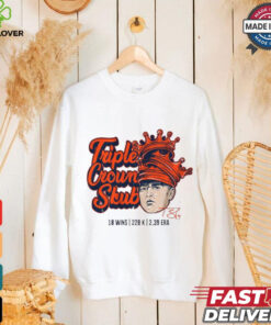 Tarik Skubal Triple Crown Skub 18 Wins 228 K 2.39 Era shirt