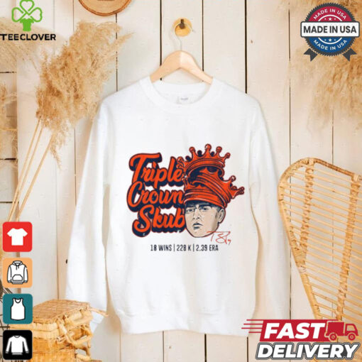 Tarik Skubal Triple Crown Skub 18 Wins 228 K 2.39 Era shirt