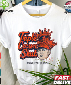 Tarik Skubal Triple Crown Skub 18 Wins 228 K 2.39 Era shirt
